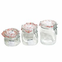 보르미올리 밀폐 용기 잼병 과일청병 캐니스터 500ml