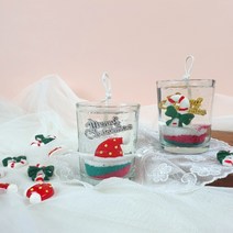 달빛마녀캔들 3온즈6개/크리스마스 젤캔들만들기 키트 (파티) (9201241), 클린코튼 그린