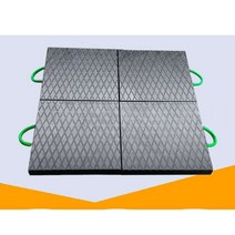 유압 크레인 안전 발판 소형 항공 받침대 300x300x50T, 300x300x50