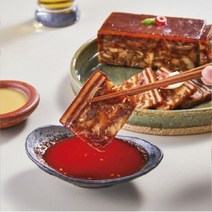 두레식품 맛나편육 300g (불소스+겨자소스) 3개 이상 구매시 궁채피클 서비스, 두레식품 맛나편육 300g (불소스