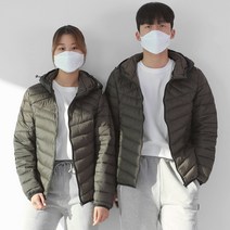 위드썸띵 남녀공용 마젤 초경량 후드패딩