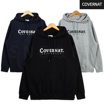 커버낫 공용 어센틱 로고 후디 티셔츠 CO0000HD02