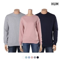 [HUM]유니 CVC3단쭈리 오버핏 맨투맨(FHMRCTM701P)