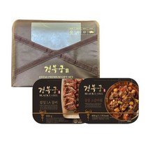 경복궁 궁중소갈비찜 600g+칼집LA갈비 600g 보냉포장 선물세트, 단품