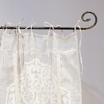 메종드블랑 엔틱 프렌치 무빙 커튼봉, 블랙골드