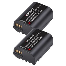 파나소닉 LUMIX DC-S5 DC-S5K 카메라용 4X 2280mAh DMW-BLK22 DMW BLK22 배터리 LED 듀얼 충전기, 2 배터리, 05 2 battery