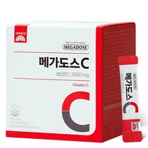 고려은단 메가도스C 3000 비타민C 100포 X 1개, 메가도스C 3000 100포 x 1개, 쇼핑백 O