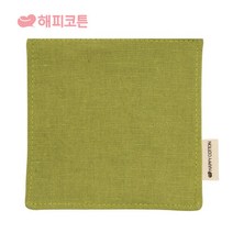 해피코튼 티코스터, 올리브(린넨)