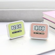 수험생 고시생 운동 쿠킹 스톱워치 타이머 수능준비 집중력훈련 시간관리 학생용 독서실, 1개, 그린