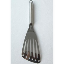프라이팬 점점 밑 길어지는 스텐 부침 뒤집개 식당 스파츌라 볶음주걱