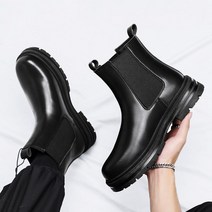 워커 남성 겨울 패션 라이더 부츠 멋스러움