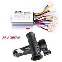 호환 ATV 부품 부속 Tdpro 24 v/36 v/48 v 350/500/800/1000 w 모터 브러시 컨트롤러 전기 자전거 스쿠터 atv 버기 바이크 용 속도 스로틀 트위스트, China_36V 350W