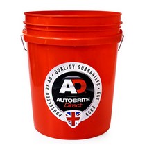 오토브라이트 세차버킷, 20L, 레드