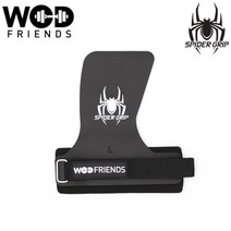 와드프렌즈 크로스핏그립 스파이더그립2 노핑거 네오프렌버전 손바닥보호대 WFG22, 컬러:블랙 / 사이즈:L