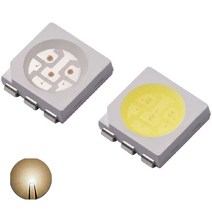 SMD LED 발광다이오드 5050 CHIP 10개, KTR-5050WWD(WARM WHITE)