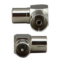 오토바이탑박스 등받이 브라켓 배달 알루미늄 셋톱 박스 어댑터 공중 커넥터 남성 여성 형 금속 플러그 부품 직각 동축 도 곡선, 없음