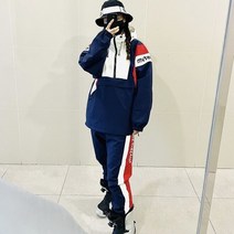 워터프루프 도톰 통기성 상하의 스노우 방한 스트링 슈트 아웃도어 기모 스키복세트