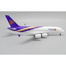 JC Wings XX4897 타이항공 에어버스 A380-800 HS-TUE 항공기 비행기 모형