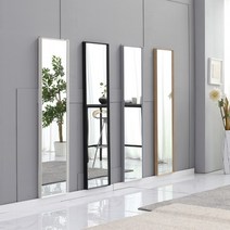 셀레스타 데코 사각 전신거울 벽걸이 400 x 1680, 오크_AAS91, 쿠팡뚱땅 오크_AAS91