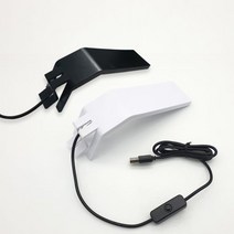 미니 LED 라이트 구피 베타 키우기 어항 수족관, LED 흰색 + 어댑터