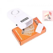 간편설치_미니경보기_사물함_금고_현관문_자전거_보안_차임벨_도둑방지_탐지기_감지기 6D2C, 미니경보기