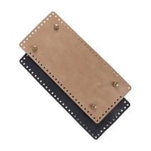 마마니트 징장식 직사각형 가죽 가방바닥 국내산, 직사각중 베이지 27cm x 12cm