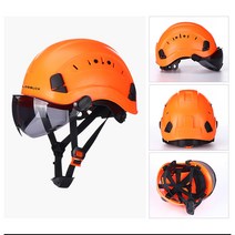 안전모 ABS 통기공사장 전기시공고글 리더 감리파쇄방지제, 오렌지