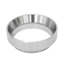 커피 머신 기계 내리는 XEOLEO 도징 링 알루미늄 포타파일러 58mm 스마트 탬퍼 브루잉 파우더 보울 에스프레소 바리스타 도구, 옵션01 Silver