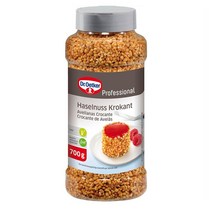 Dr. Oetker 닥터 오트커 전문가용 헤이즐넛 크로칸트 크럼블 700g, 1개