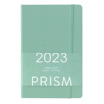 인디고 2023 프리즘 위클리 25절 다이어리 (민트라떼) (날짜형.주간.A5), 상세페이지 참조