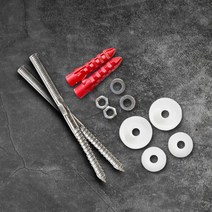 세면대 앙카볼트 세트 120mm 세면기설치부속품 AJBATH세면대앙카볼트 앙카볼트 세면기부속품 앙카볼트세트 앙카볼트세트120mm 120mm앙카볼트, 본상품