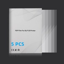 초정밀 FEP 필름 6.23 인치 200*140*0.15mm ANYCUBIC Photon Mono 4K Ultra D2 Elegoo 3D 프린터 부품 액세, 02 5 pcs_01 200x140x0.15mm