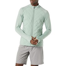 Amazon Essentials 남성용 슬림핏 퍼포먼스 스트레치 퀼트 액티브 재킷 딥 블루 스몰