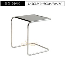 토넷 사이드 유리 테이블 침실 협탁(2단 셋트), 4번