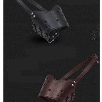 애견 짖음방지 버클조절 입마개 XL사이즈 리트리버 중형견 웰시코기입마개, 1개, 프리미엄 애견입마개(XL)-브라운