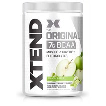 엑스텐드 BCAA 오리지널 파우더 글레이셜 애플 30회분 정식제품, 싸이베이션 뉴 엑스텐드BCAA파우더 애플맛 30회분