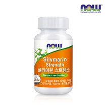 [한국공식총판] 나우푸드 실리마린 스트렝스 90캡슐 1병 (3개월분), 1,000mg x 90캡슐 (90g)