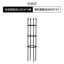 난초 pergola 파고라 발코니 철스탠드 식물기둥, 직경30높이120-블랙3원