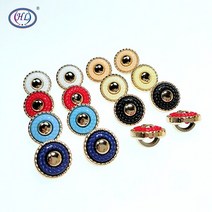 도금기 도금기계 자동코팅기 HL 50/100pcs 13mm 새로운 합성 도금 단추 생크 DIY 의류 바느질 액세서리 셔, 01 mix colors_01 50pcs