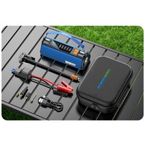 배터리방전 타이어공기압주입기 비상전원 올인원 차량용시동 자동차밧데리방전, 8400mAh 프리미엄 버전