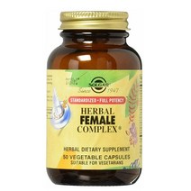 솔가 허벌 여성용 컴플렉스 50정 (베지캡슐) Solgar SFP Herbal Female Complex 50Vcaps, 1개