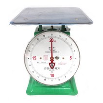경인산업 국산 지시저울 접시 앉은뱅이 저울 2kg ~ 50kg 계량, 경인20kg