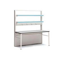 퍼시스 [본사직배송] 퍼시스 테이블 선반 단면형 LAR118H 실험대, ECG4B