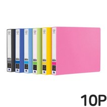 구멍내지않는 A6 계산서 영수증철 10개 대용량, 분홍10p, 1개
