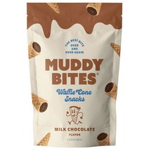 [dummyplate] 머디바이츠 와플 콘 스낵 밀크 초콜릿 맛, 1개, 66g