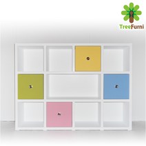 트리퍼니가구 3단 1600 책장 - 두께36T 고급데코시트지, 3단1600책장/블루