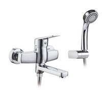 욕실 화장실 샤워 수전 ledeme tub faucet 1 set 크롬 샤워기 68, 협력사, l3140