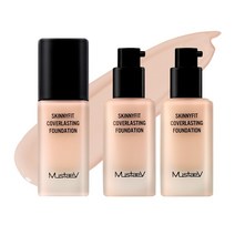 머스테브 스키니핏 커버래스팅 파운데이션, 21호 바닐라, 1개