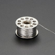 전도성 실 0.4mm 스테인리스 금속섬유 304CM 100ft 1롤