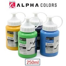 알파 실버레벨 아크릴물감 250ml 낱색 / 옵션선택, 990 pearl red